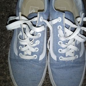 Vans Old Skool Light Blue Men's 6/Women's 7.5